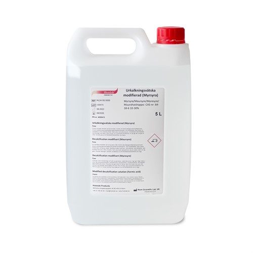 Urkalkningsvätska modifierad (Myrsyra) (10-30 %) , 5L