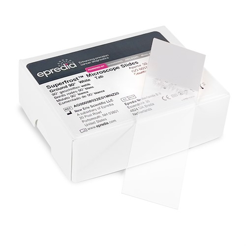 Objektglas SuperFrost 90° Vit 40 askar à 50 glas EPREDIA