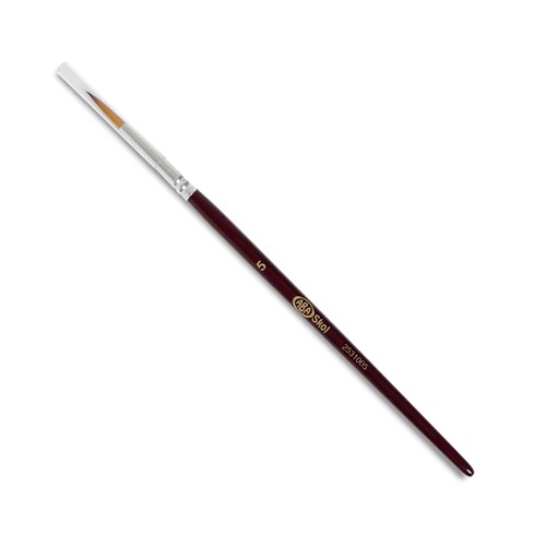 Imiterad Mårdhårpensel nr 5 Grov