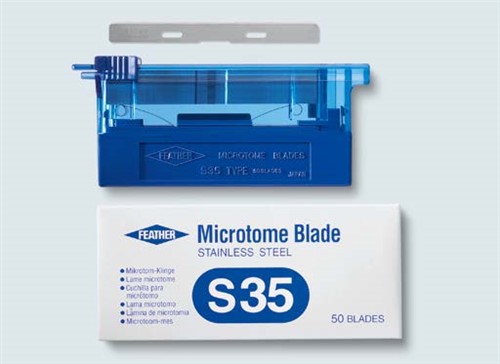 Mikrotomknivblad S35 Standard 50 st/fp FEATHER