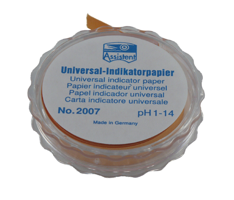 Indikatorpapper pH 1-14 Bredd 10 mm 5 m/rulle