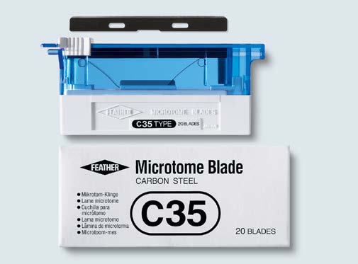 Mikrotomknivblad C35 Cryostat 20 st/fp FEATHER
