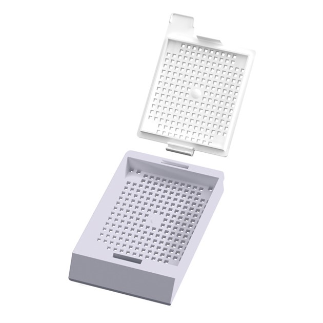 System II+ Biopsy Cassette Lavender Laser (Threaded) 2000/pkg