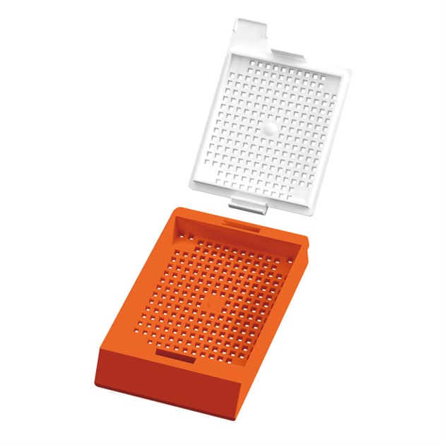 System II+ Biopsy Cassette Orange Laser (Threaded) 2000/pkg