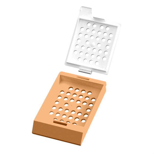 System II+ Round Cassette Peach threaded 2000/pkg