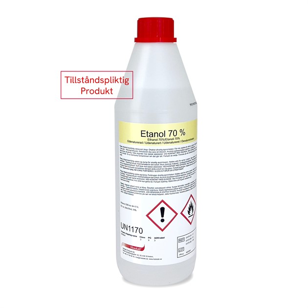 Etanol 70% 1L odenaturerad