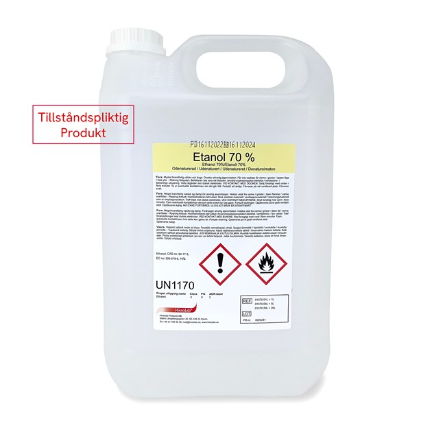 Etanol 70% 5L odenaturerad
