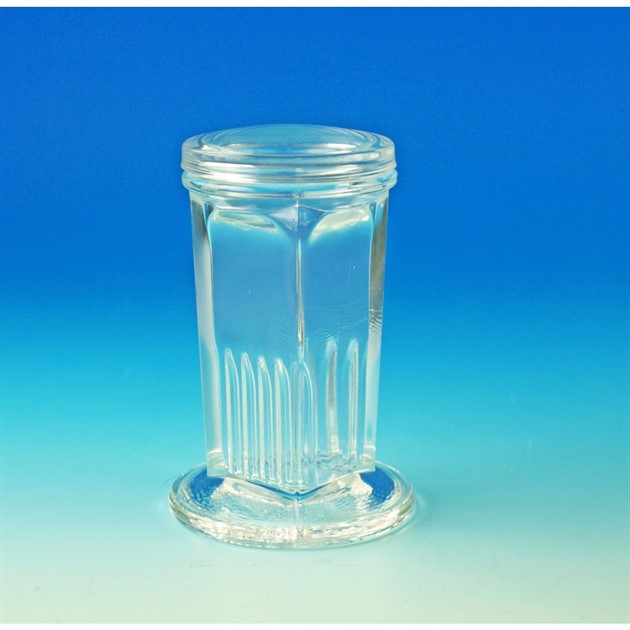 Färgkyvett Coplin för 10 glas 76x26 mm (inkl. lock)