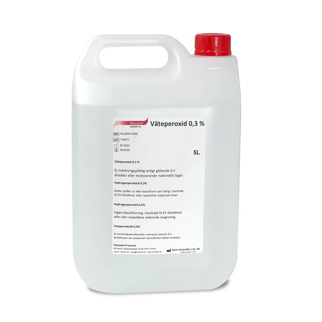 Väteperoxid 0,3% 5 L