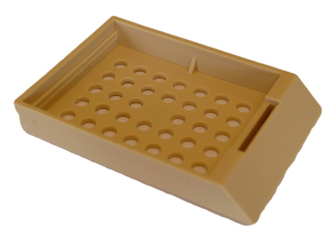 Kassett Beige utan lock 1000 st/fp HISTOLAB