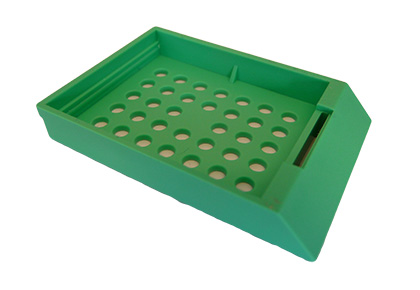 Kassett Grön utan lock 1000 st/fp HISTOLAB