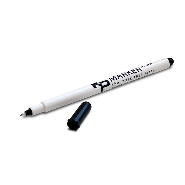 Märkpenna Extrafin Svart 12 st/fp