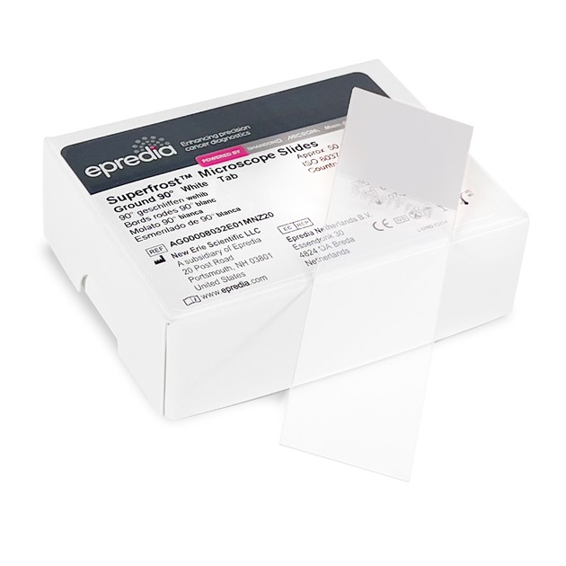 Objektglas SuperFrost 90° Vit 40 askar à 50 glas EPREDIA