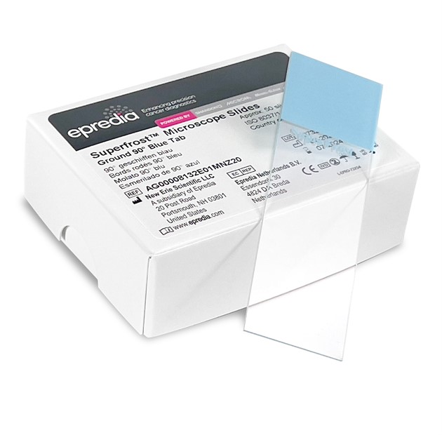 Objektglas SuperFrost 90° Blå 40 askar à 50 glas EPREDIA
