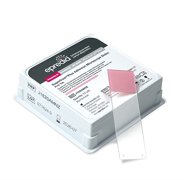 Objektglas SuperFrost® Plus 90° Rosa 20x72 st/fp EPREDIA