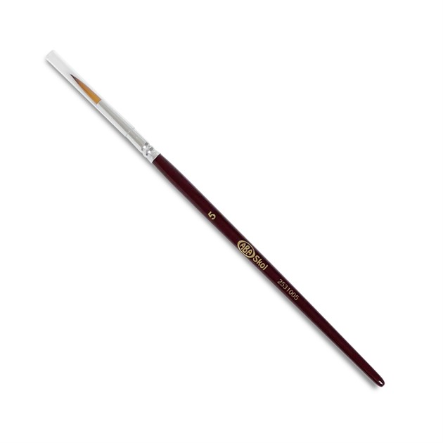 Imiterad Mårdhårpensel nr 5 Grov