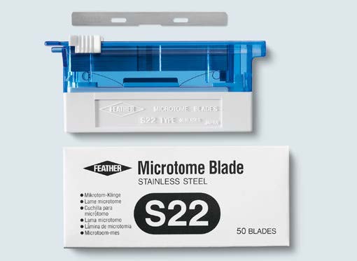 Mikrotomknivblad S22 Extremt Tunt 50 st/fp FEATHER