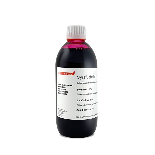 Syrafuchsin 1% 500 ml
