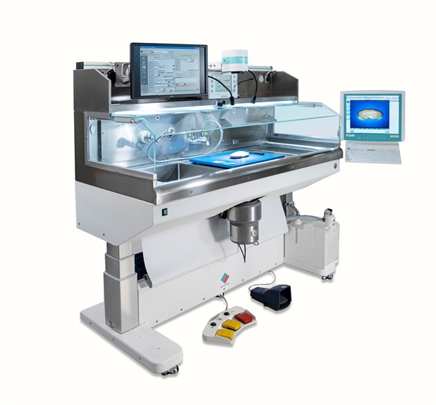 Utskärningsbänk eGROSS Workstation, denna modell utan makrokamera