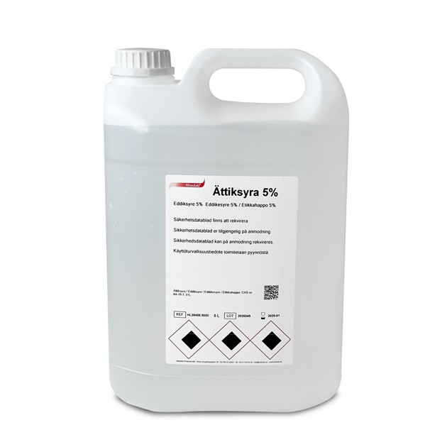Ättiksyra 5% 5L